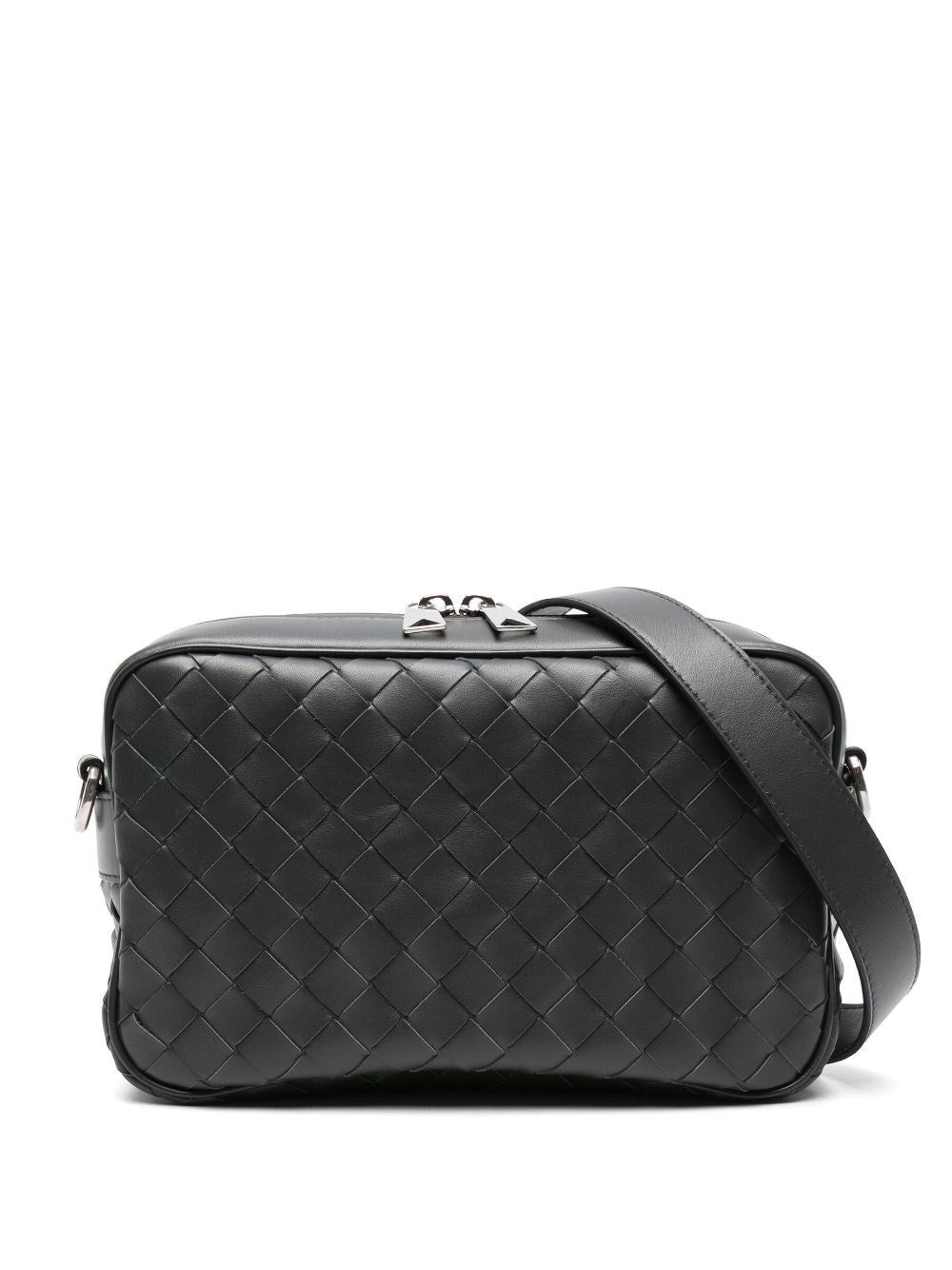 Bottega Veneta Men Small Intrecciato Camera Bag