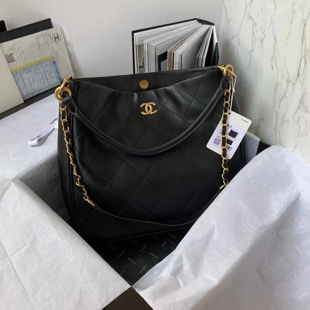 CHLShopping Bags Black For Women, Women’s Bags 13in/30.5cm