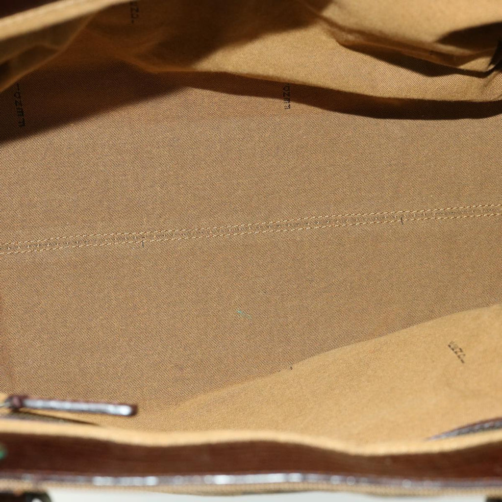 FENDI Tote Bag Zucca Canvas Brown ac845