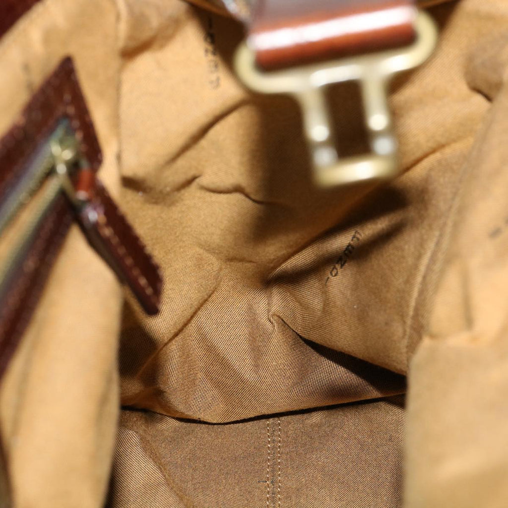 FENDI Tote Bag Zucca Canvas Brown ac845