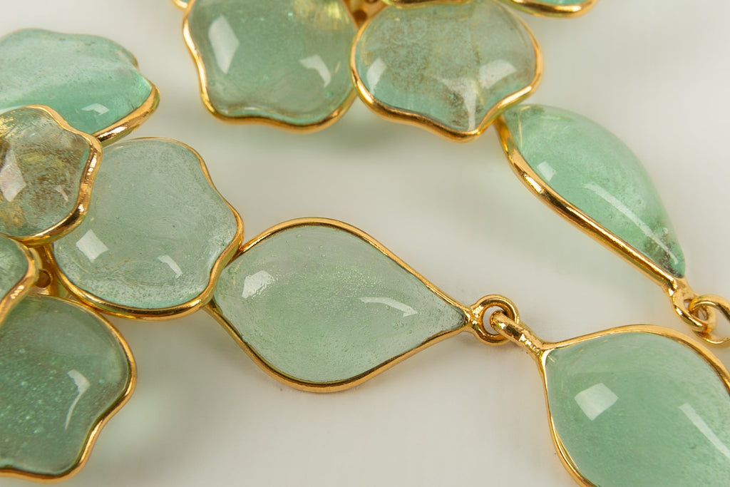 Collier vert Augustine