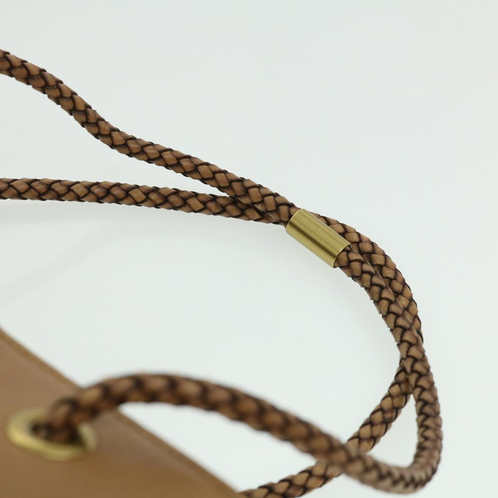 GUCCI GG Canvas Tote Bag Brown Gold ac905