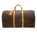 Louis Vuitton Keepall 55  Canvas Travel Bag ()