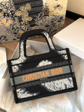 GLAMI Mini Book Tote Black For Women 9in/23cm CD