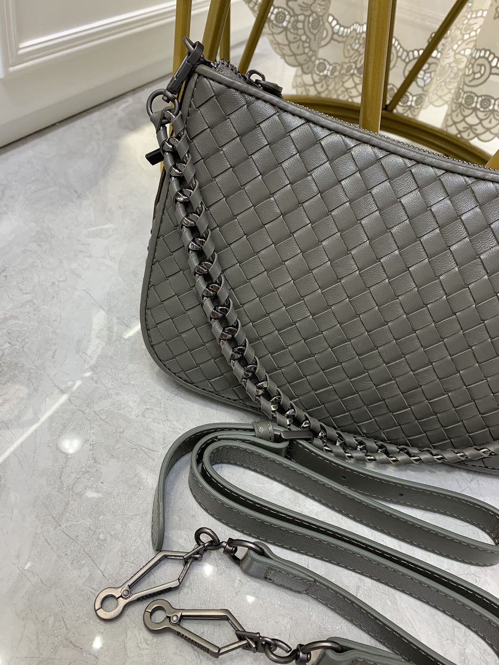 GLAMI Crossbody Bag Cinereous, For Women, Bags 9.4in/24cm