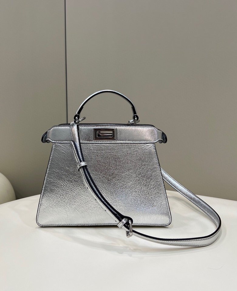 FI GlamI Small Silver Bag For Woman 27cm/11in