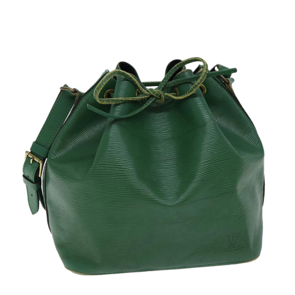 Louis Vuitton Epi Petit Noe Shoulder Bag Green