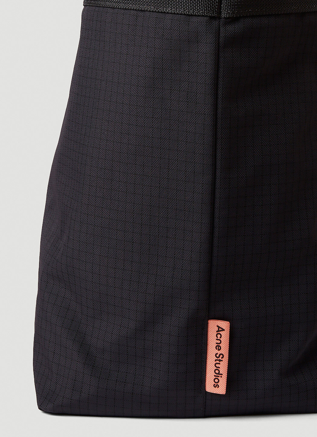 Acne Studios Men Tonal Check Tote Bag