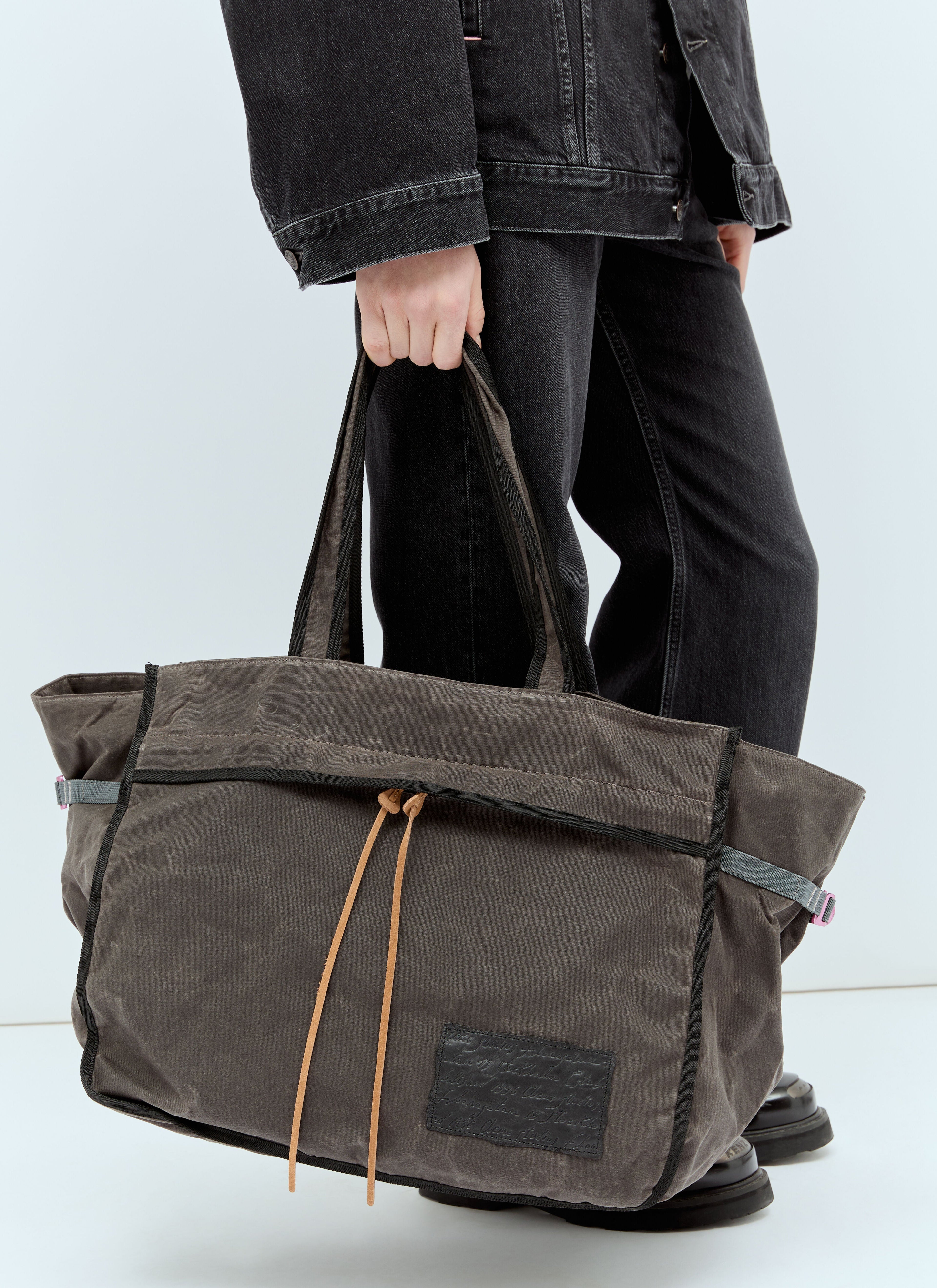 Acne Studios Men Canvas Tote Bag