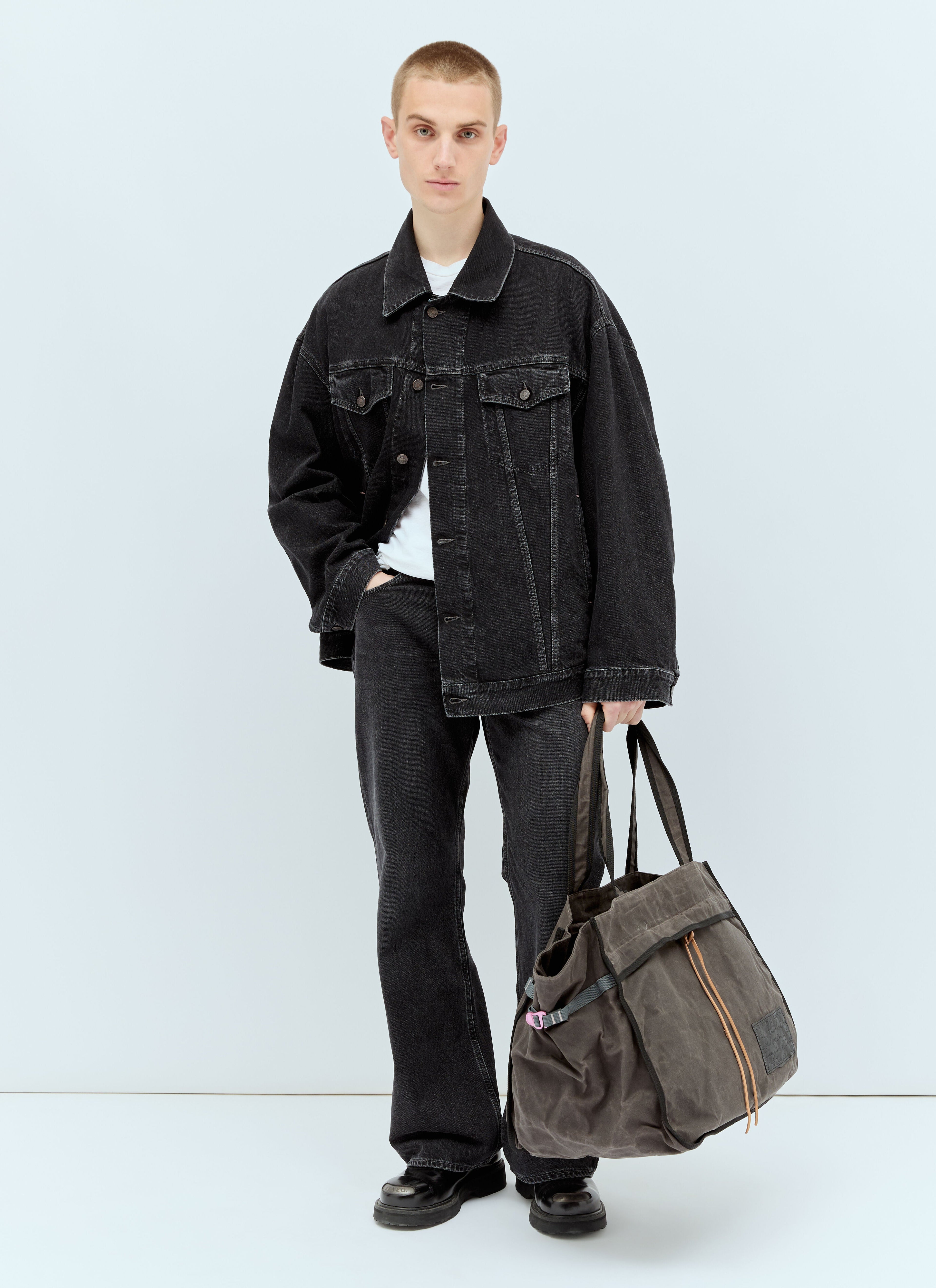 Acne Studios Men Canvas Tote Bag