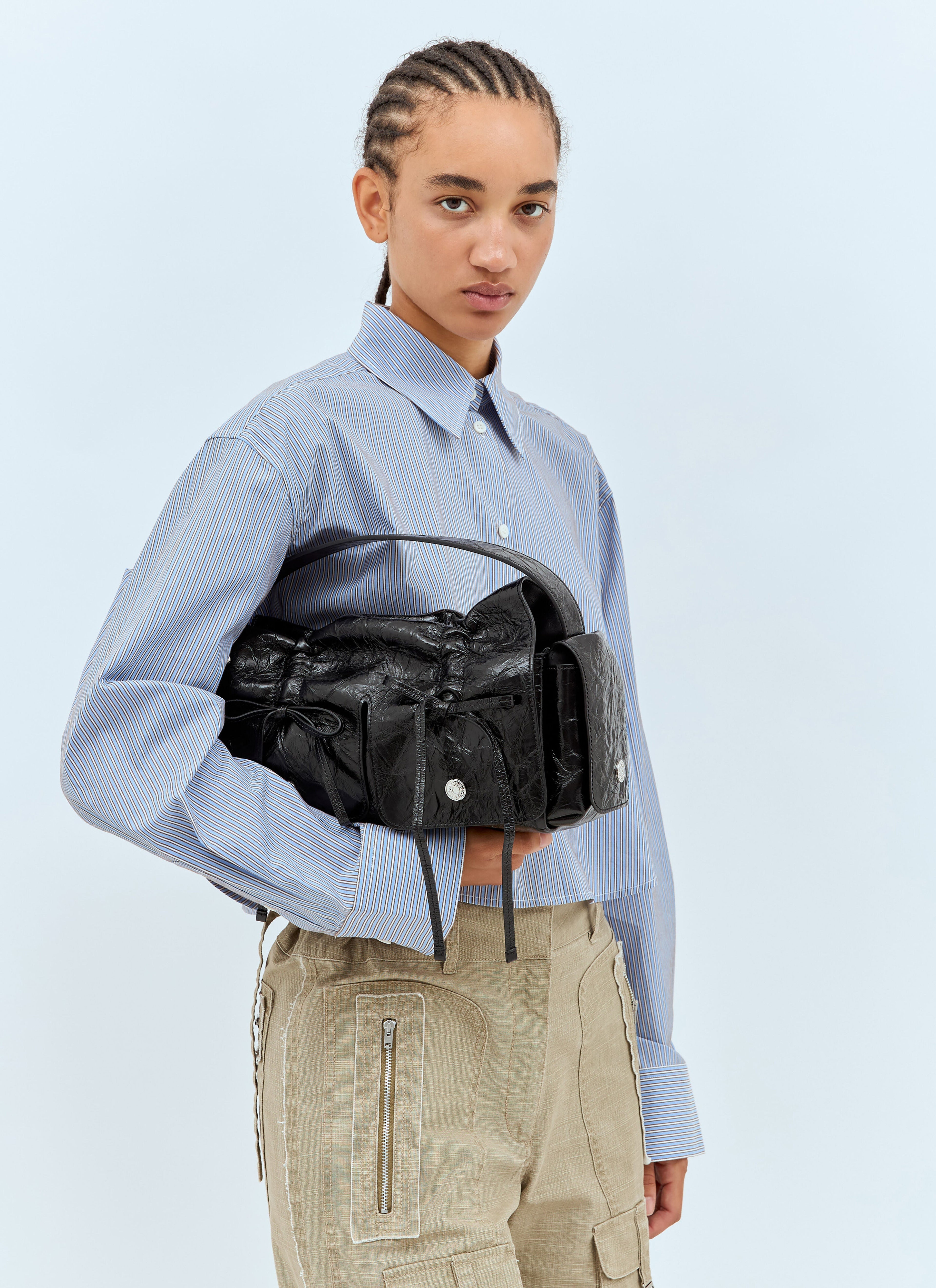 Acne Studios Women Multi-Pocket Shoulder Bag