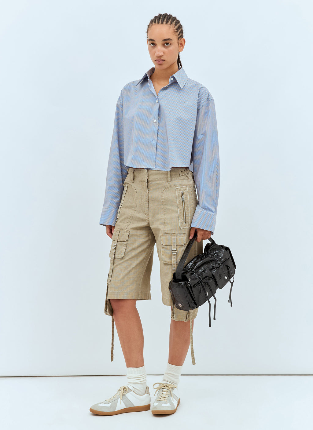 Acne Studios Women Multi-Pocket Shoulder Bag