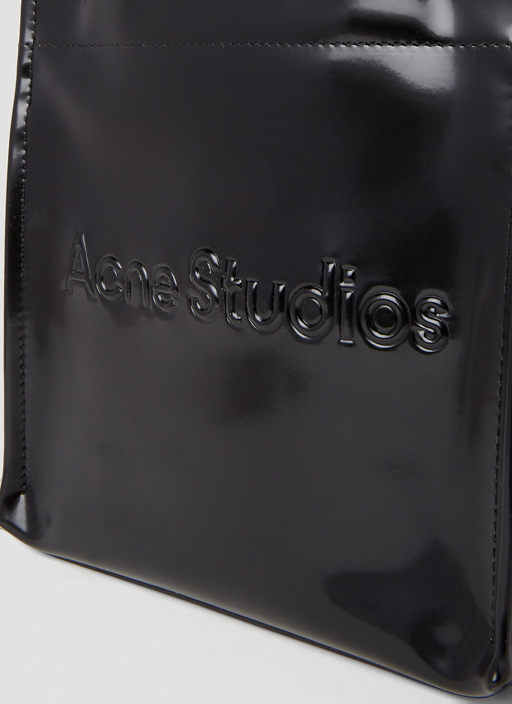 Acne Studios Men Logo Shopper Mini Tote Bag