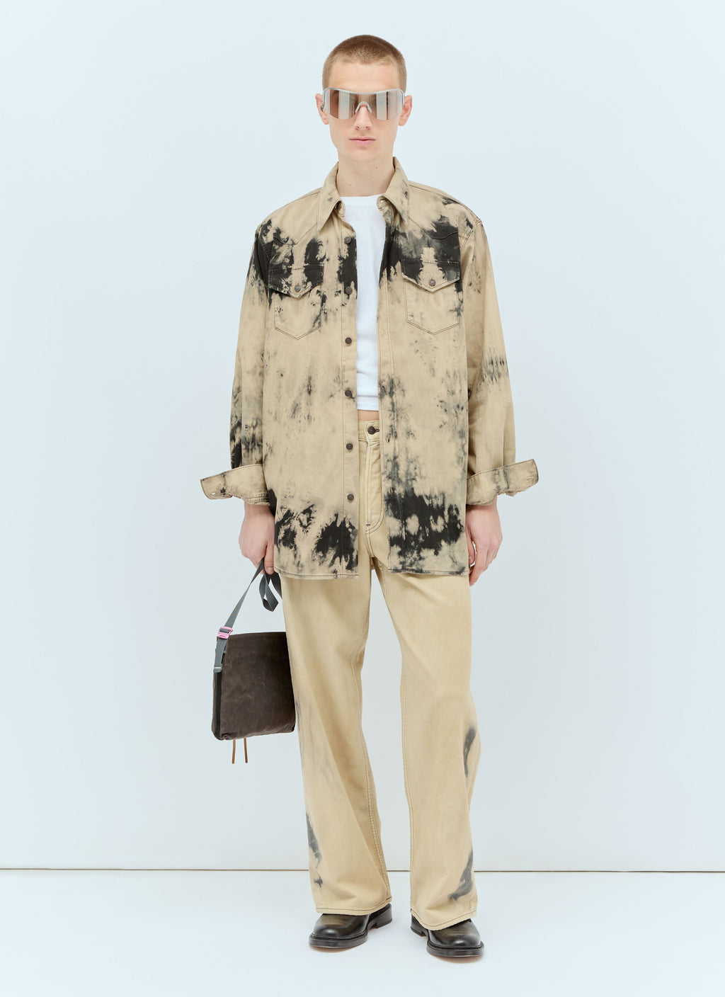 Acne Studios Men Canvas Crossbody Bag
