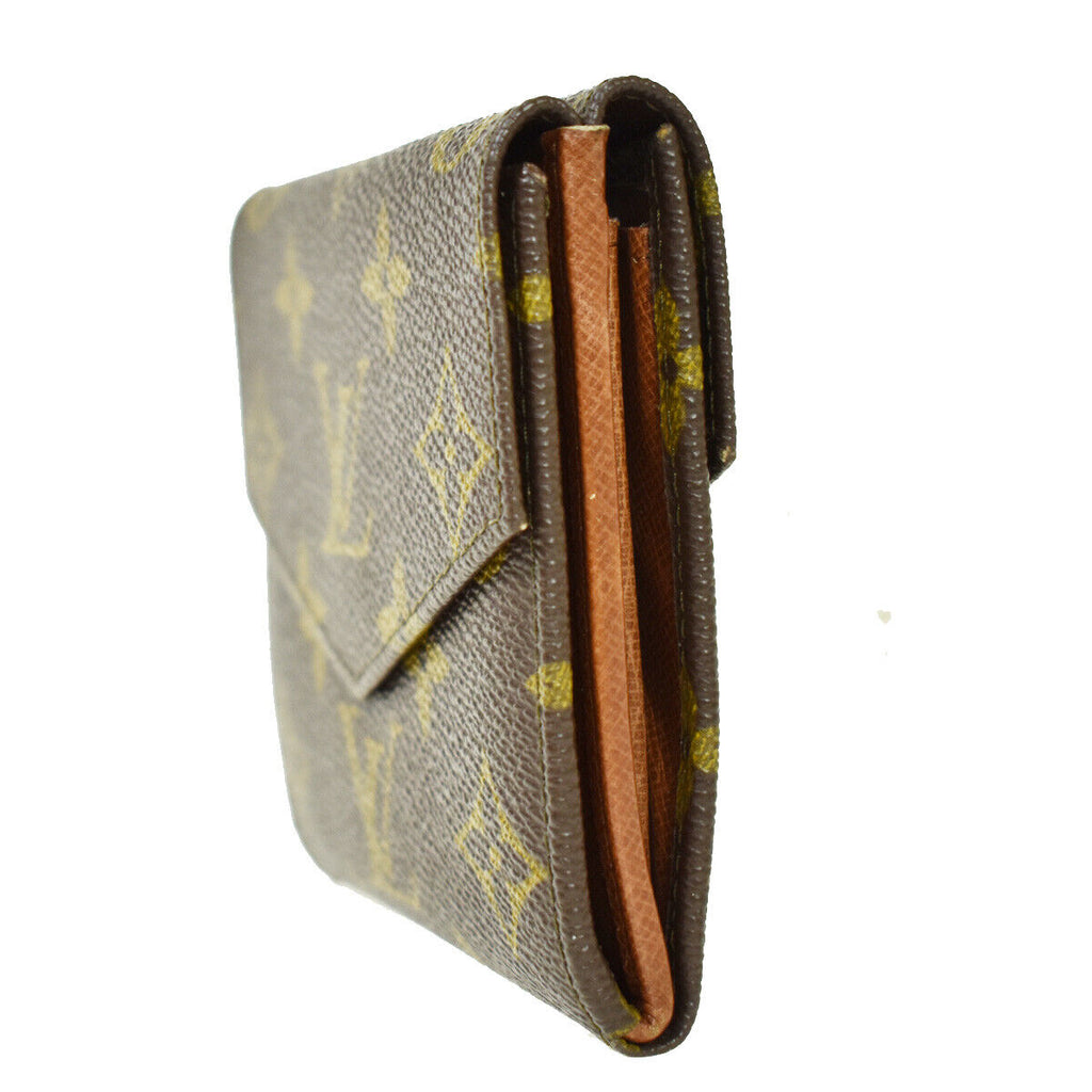 Louis Vuitton Elise  Canvas Wallet  ()