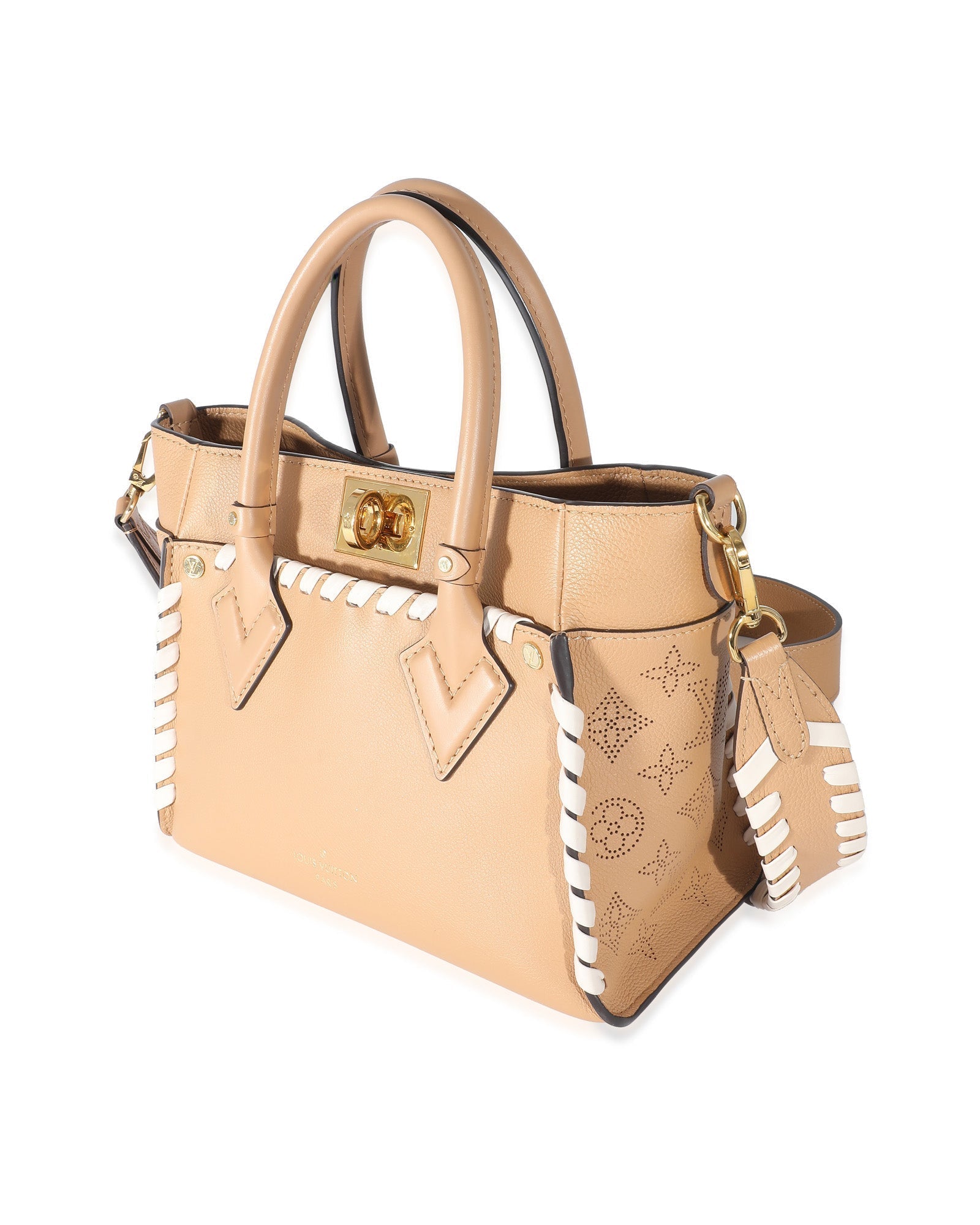 Louis Vuitton Arizona Brown Mahina Braided On My Side PM