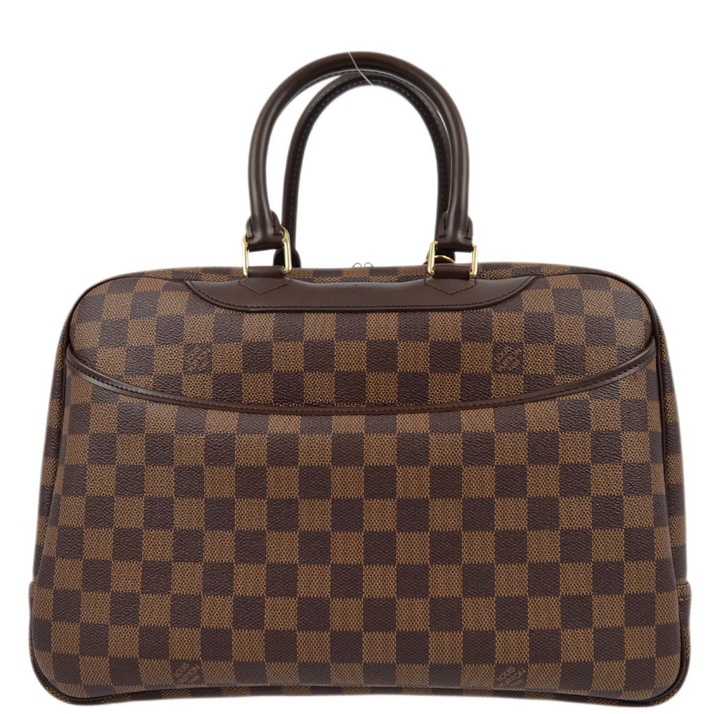 Louis Vuitton 2006 Damier Deauville Bowling Vanity Handbag N47272