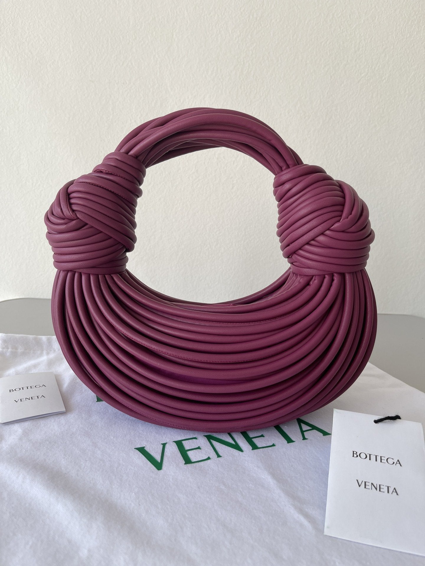 GLAMI Double Knot Purple, For Women, Bags 9.8in/25cm