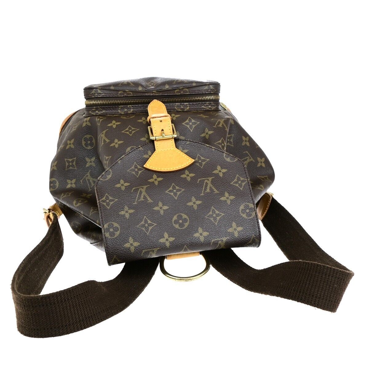 Louis Vuitton Montsouris  Canvas Backpack Bag