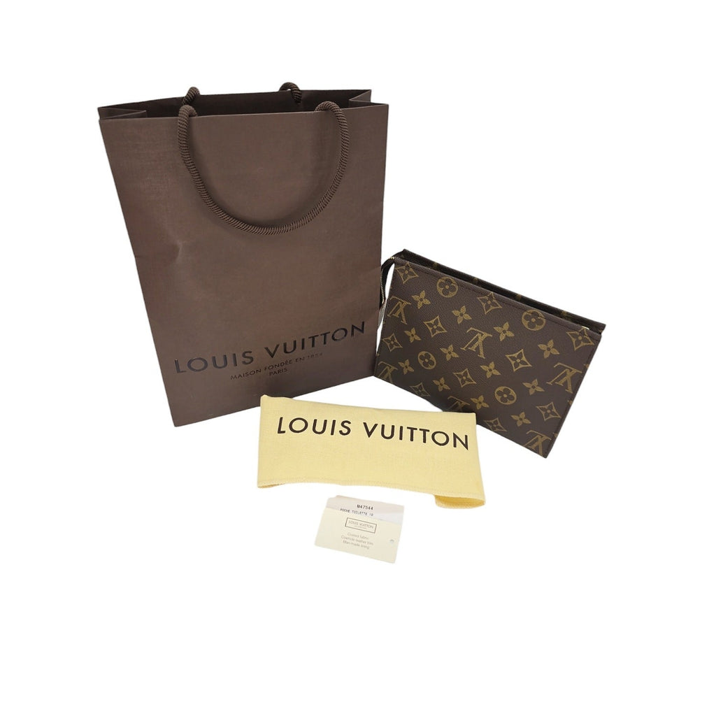 Louis Vuitton Vintage Monogram Toiletry 19 Pouch Cosmetic Case