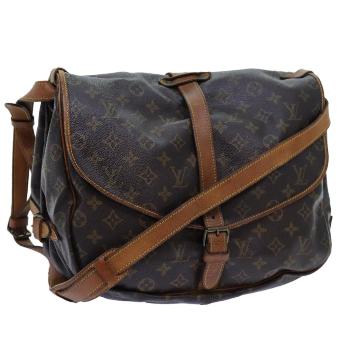 Louis Vuitton Monogram Saumur 35 Shoulder Bag