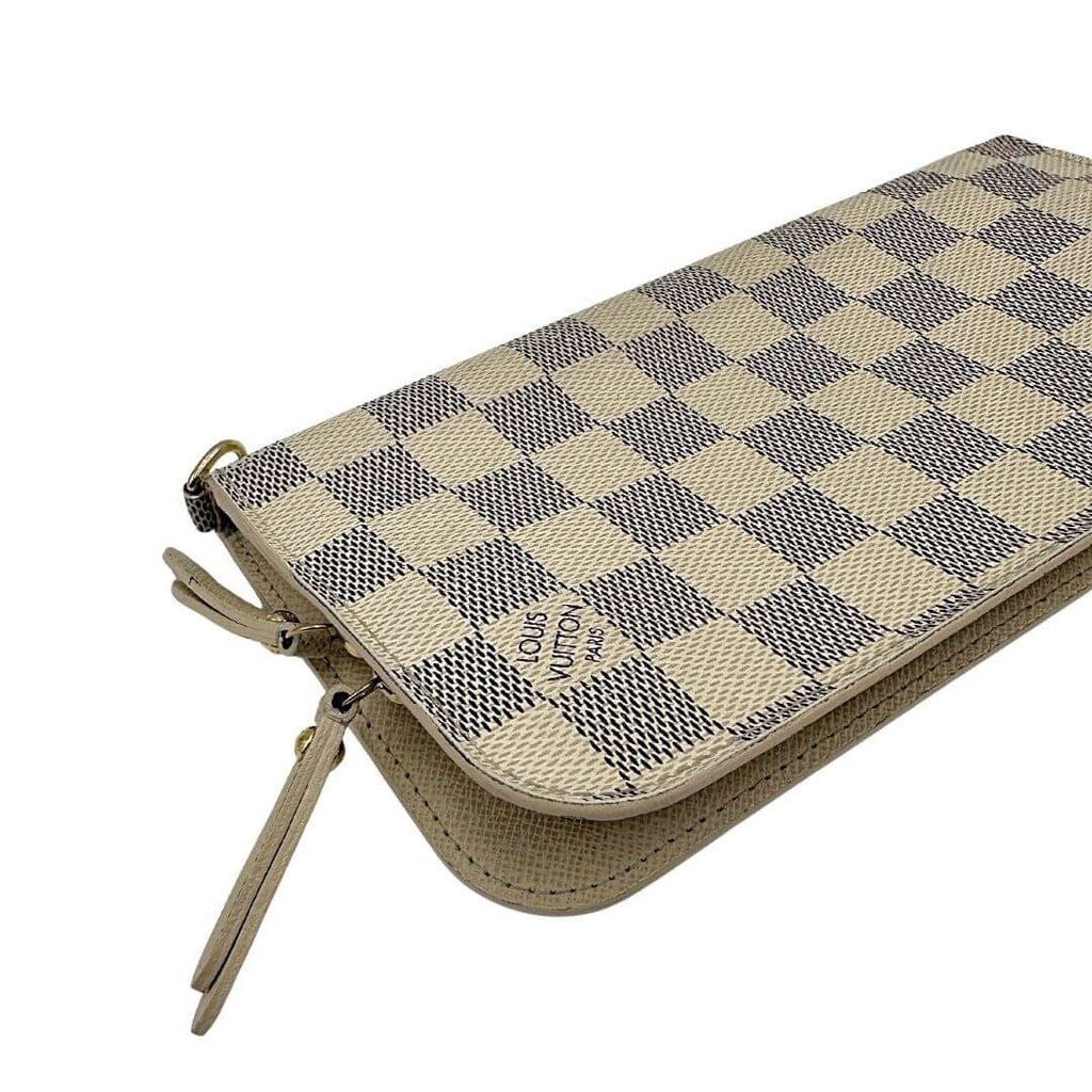 Portafoglio LV Damier Azur