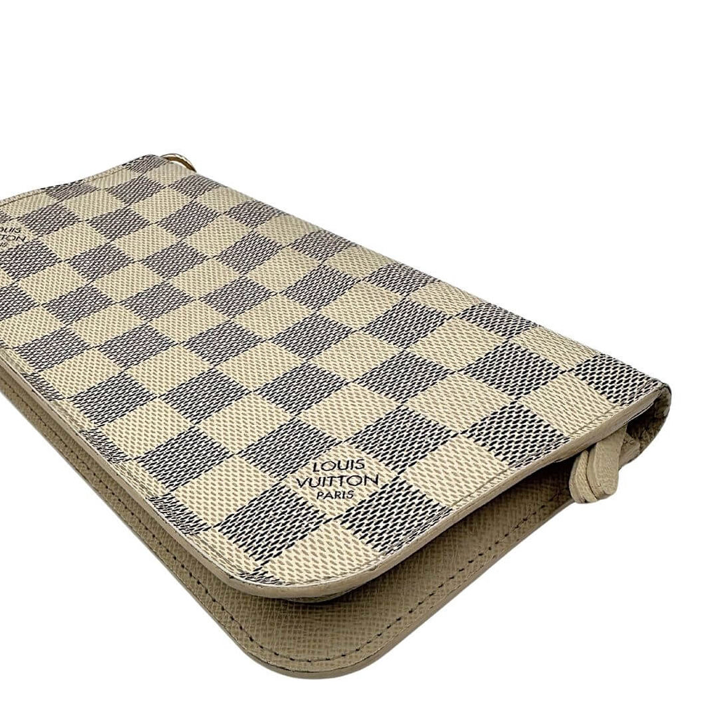 Portafoglio LV Damier Azur