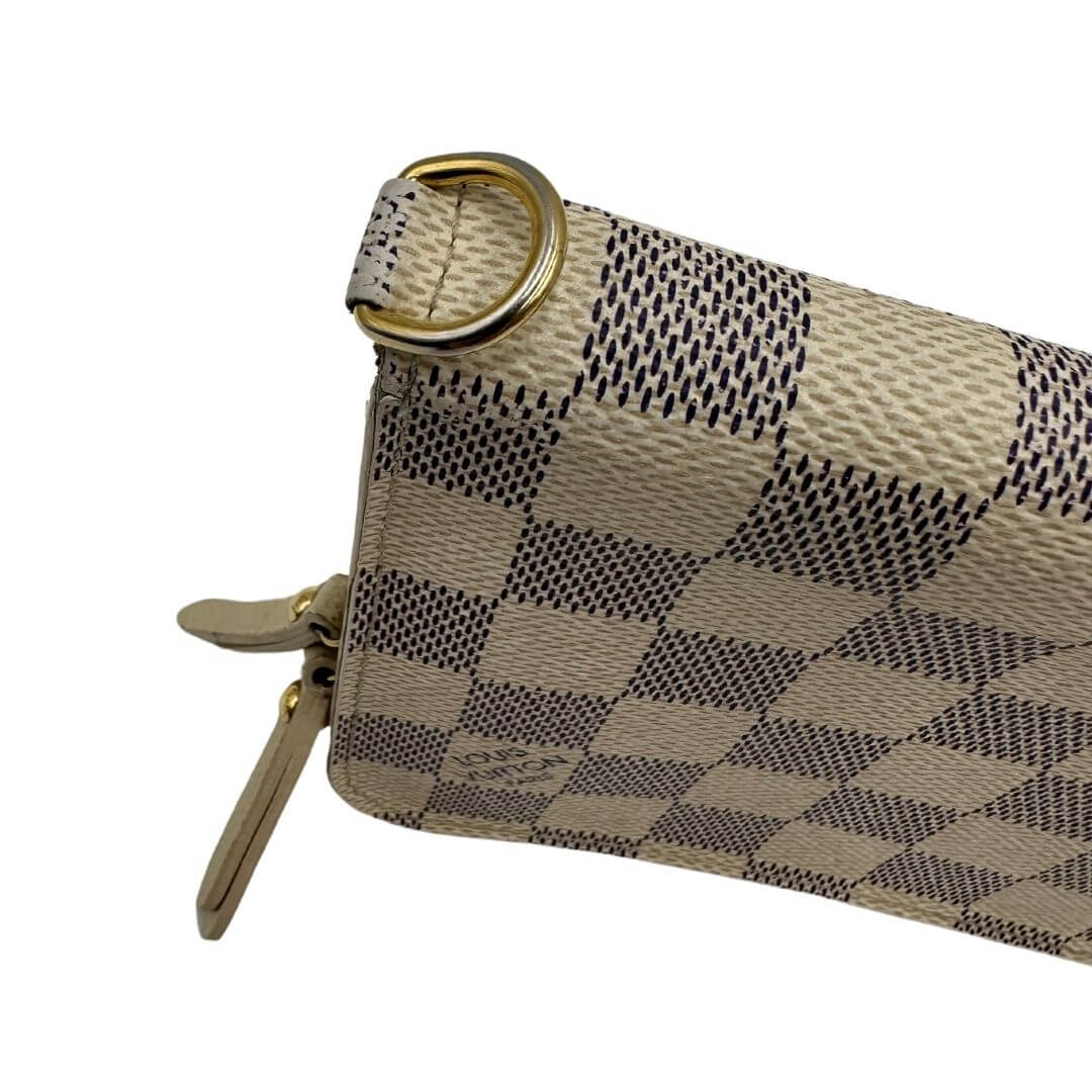 Portafoglio LV Damier Azur