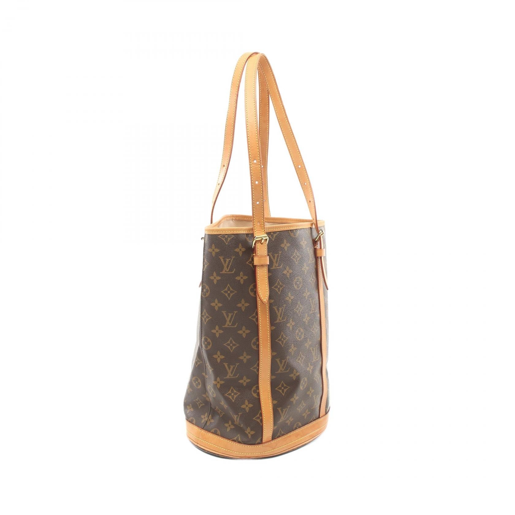 Louis Vuitton Monogram Bucket  Canvas Shoulder Bag