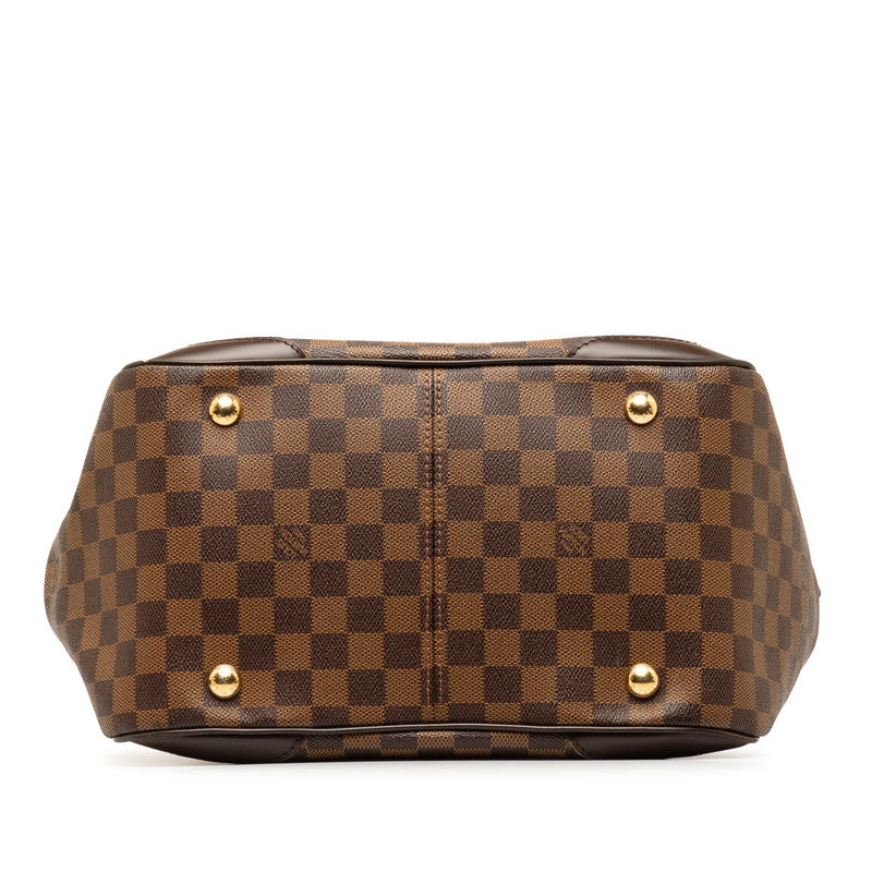 Louis Vuitton Verona MM Shoulder Bag N41118 Brown PVC Leather  Louis Vuitton