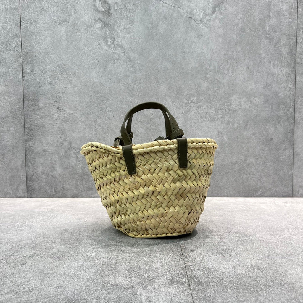 GLAMI Teen Triomphe Classic Pannier Tote Dark Green For Women 8in/20cm
