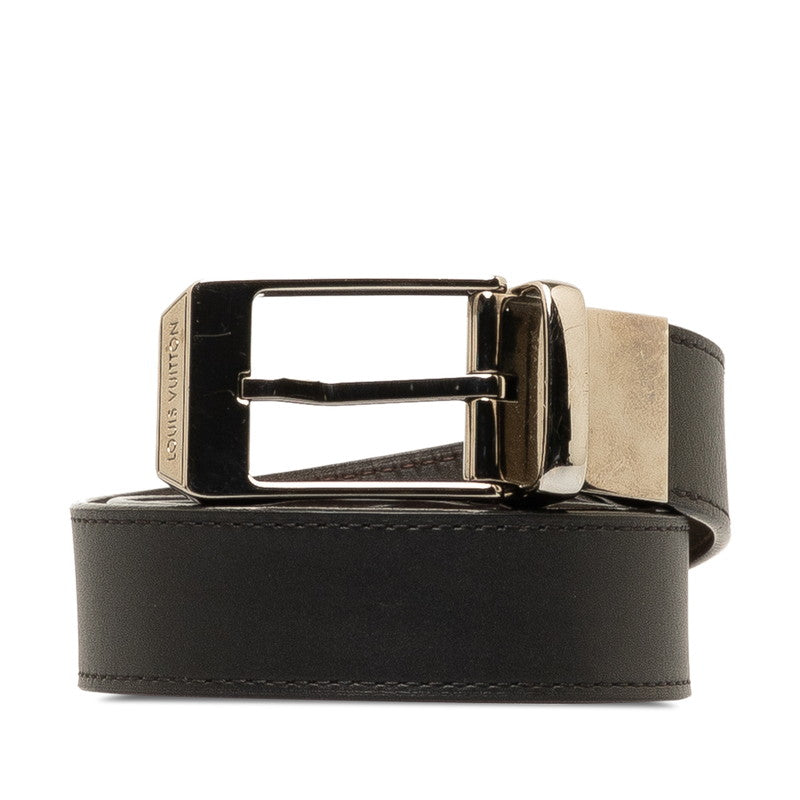 Louis Vuitton Seattle Sanctuary Reversee Belt 85/34 M6906 Black Brown Leather  Louis Vuitton