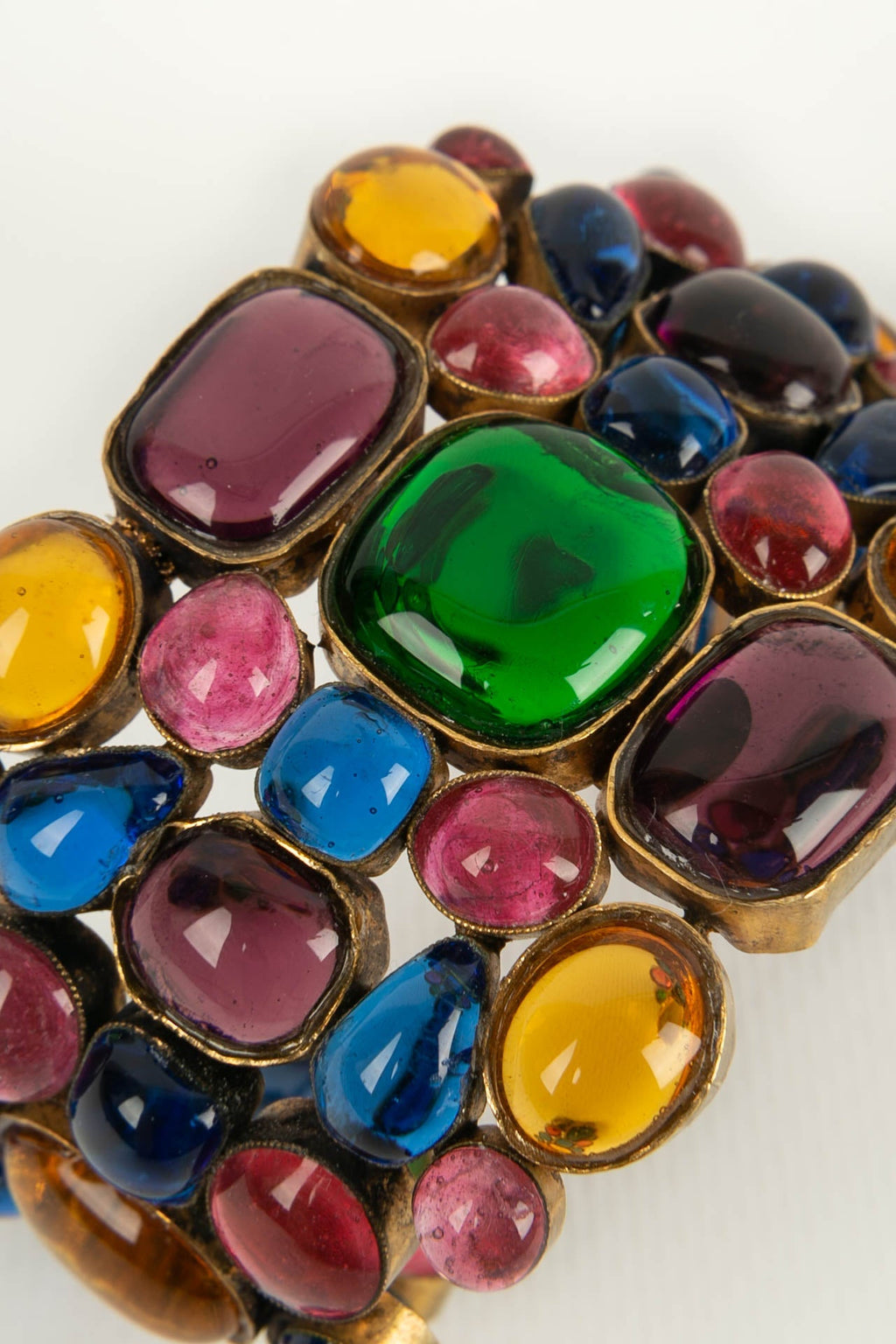 Bracelet en pÃƒÆ’Ã‚Â¢te de verre Chanel