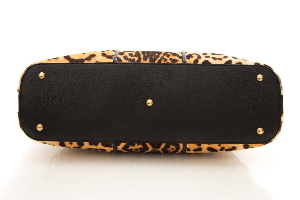 Yves Saint Laurent Cheetah Handle Bag