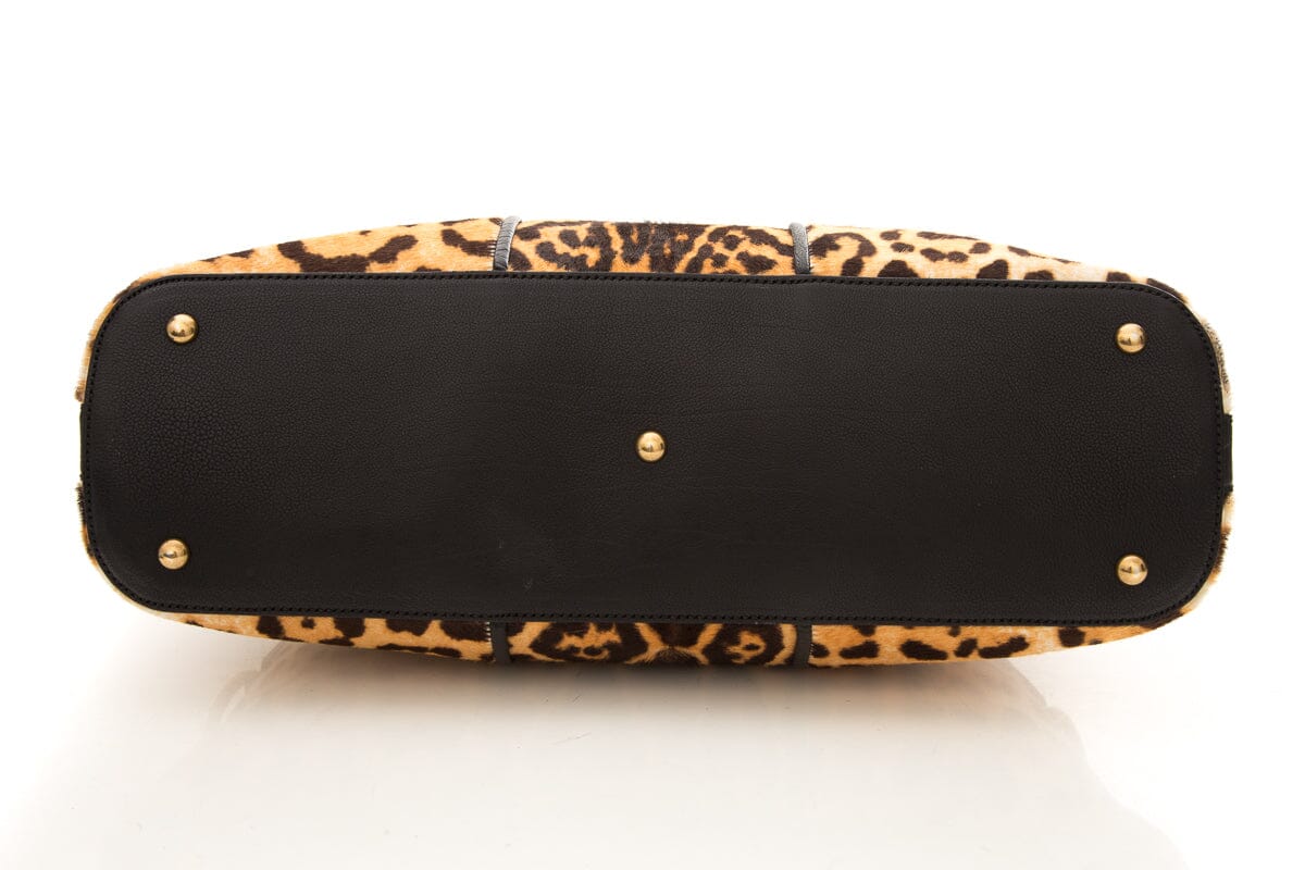 Yves Saint Laurent Cheetah Handle Bag