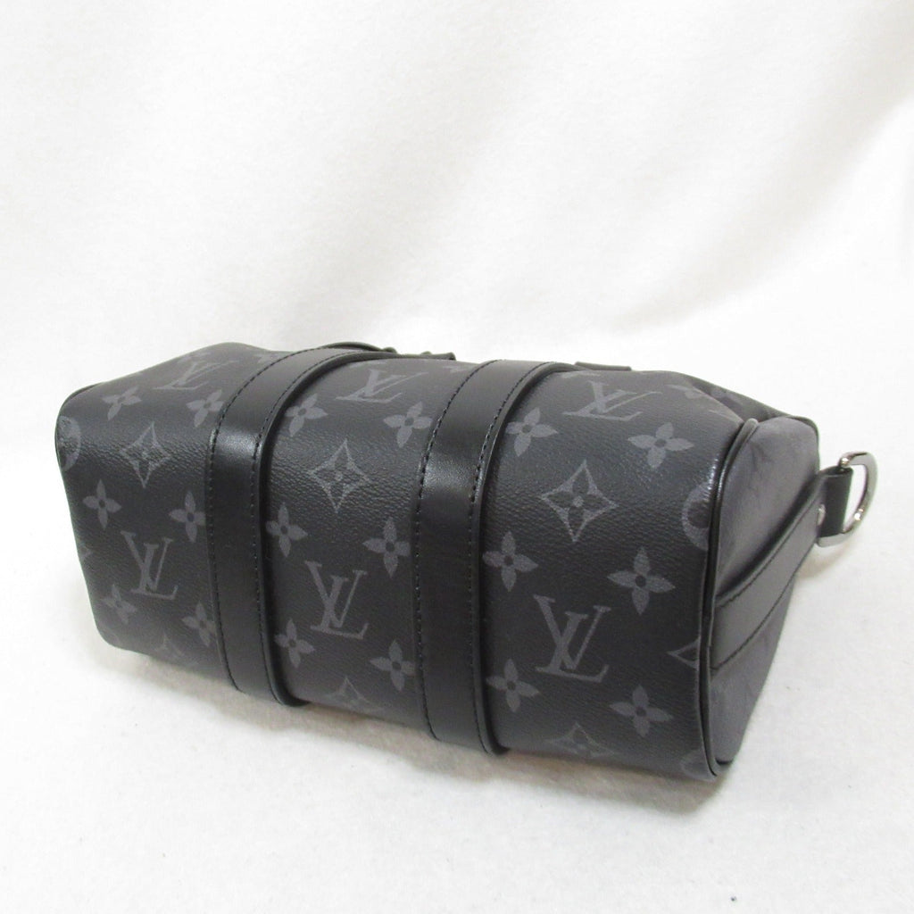 Louis Vuitton Louis Vuitton Keepall Bandrier 25 2w Shoulder Bag 2way Shoulder Bag PVC Coated Canvas Monogrammic Eclipse   Grey M46271