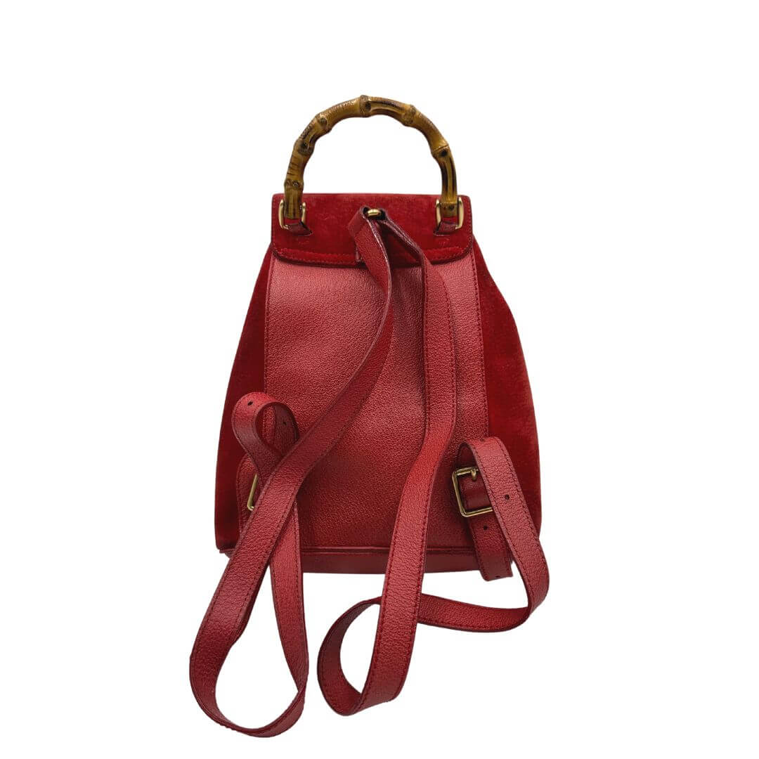 Zaino Bamboo Gucci velvet