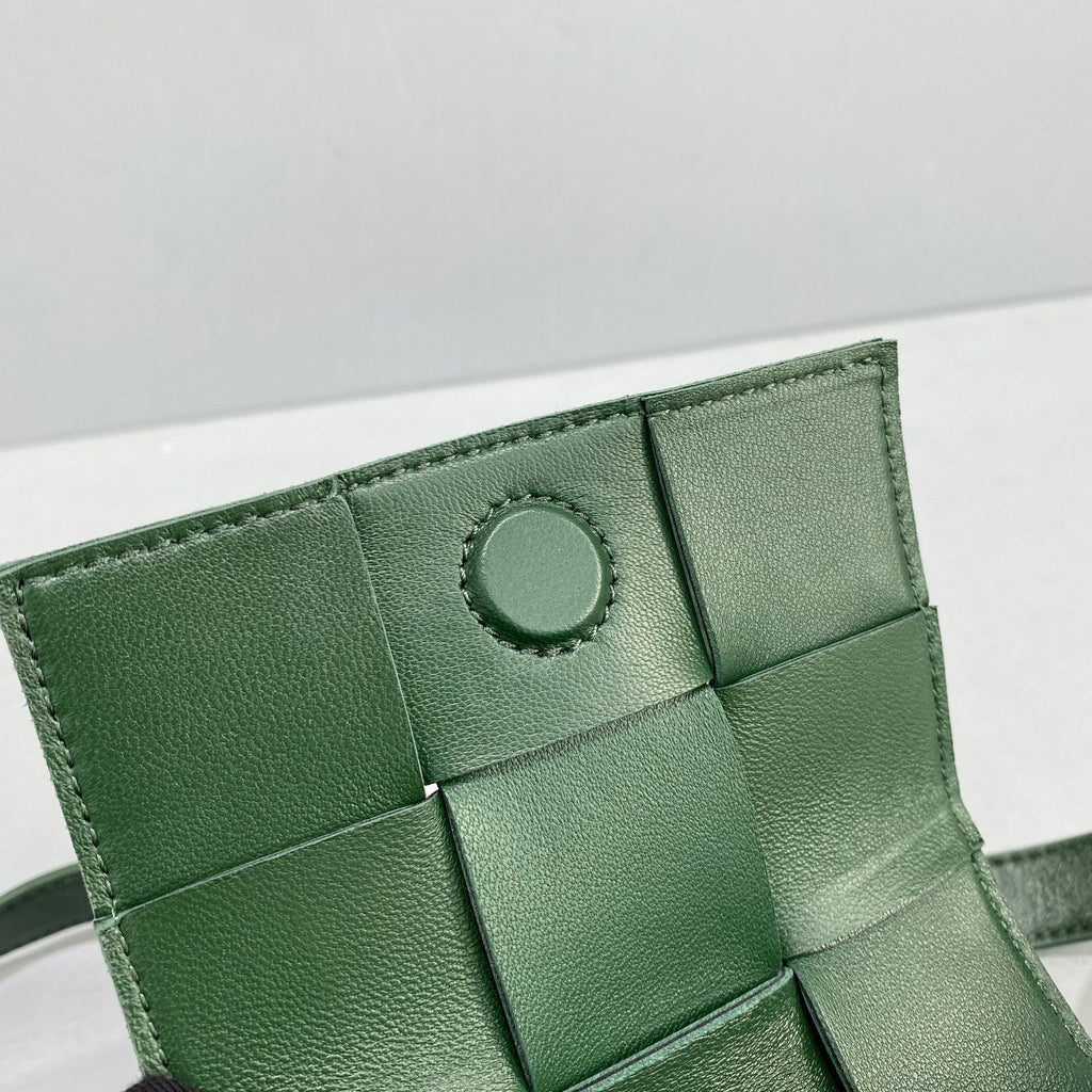 GLAMI Candy Cassette Dark Green, For Women, Bags 4.7in/12cm