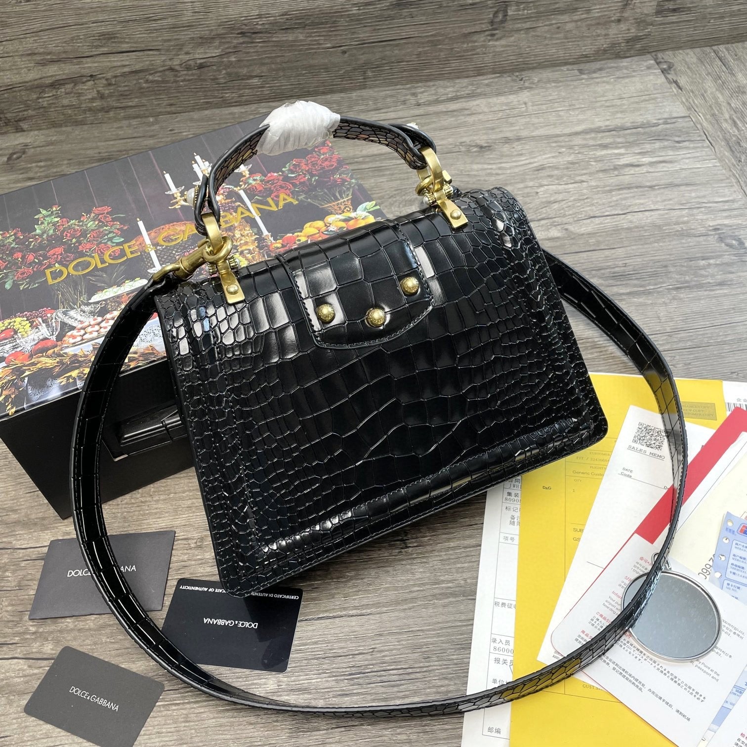 GLAMI Print GLAMI Girls BagÃ‚Â Black For Women 10.6in/27cm GLAMI