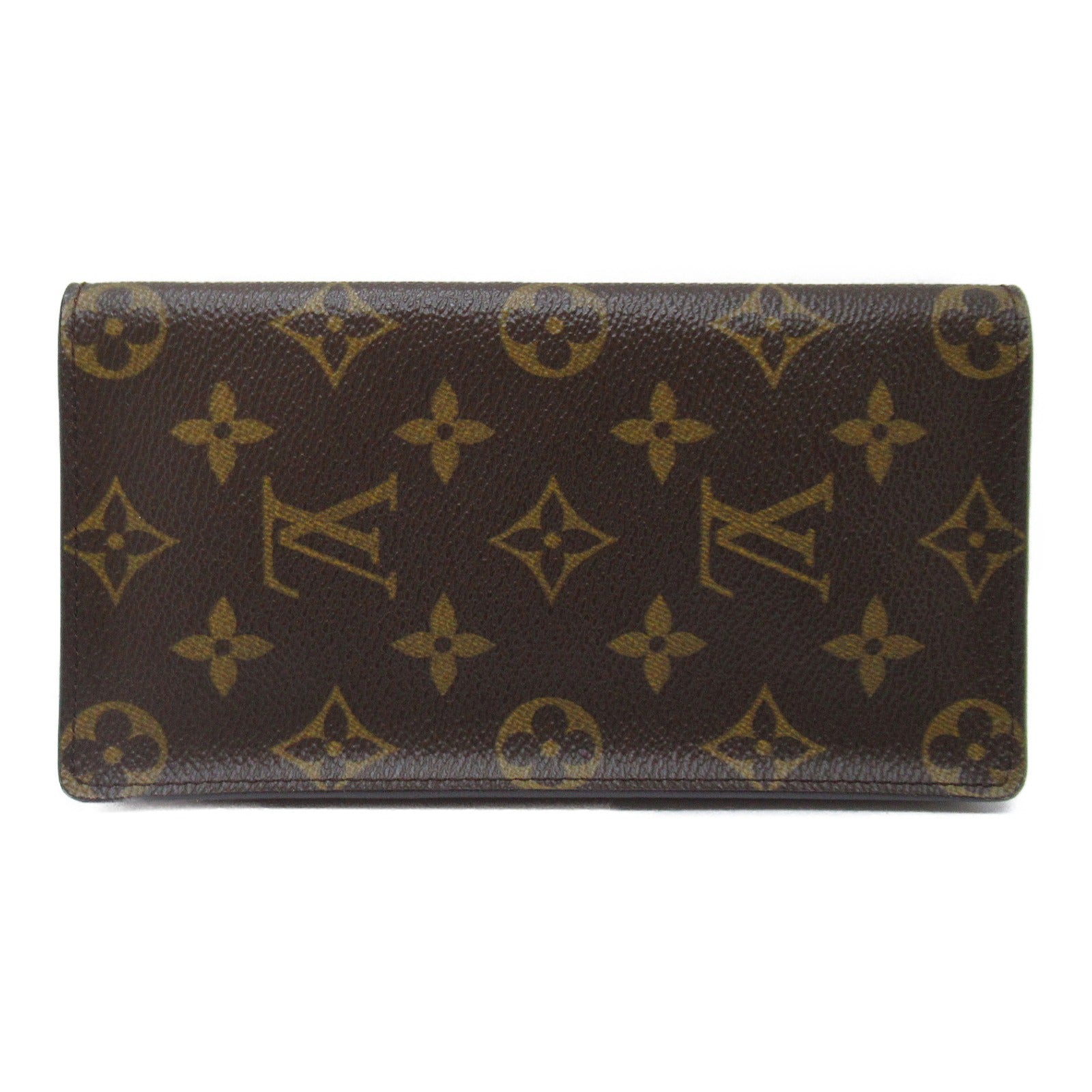 Louis Vuitton Louis Vuitton Portecourt Credy Double Fold Wallet Wallet PVC Coated Canvas Monogram   Brown M60825