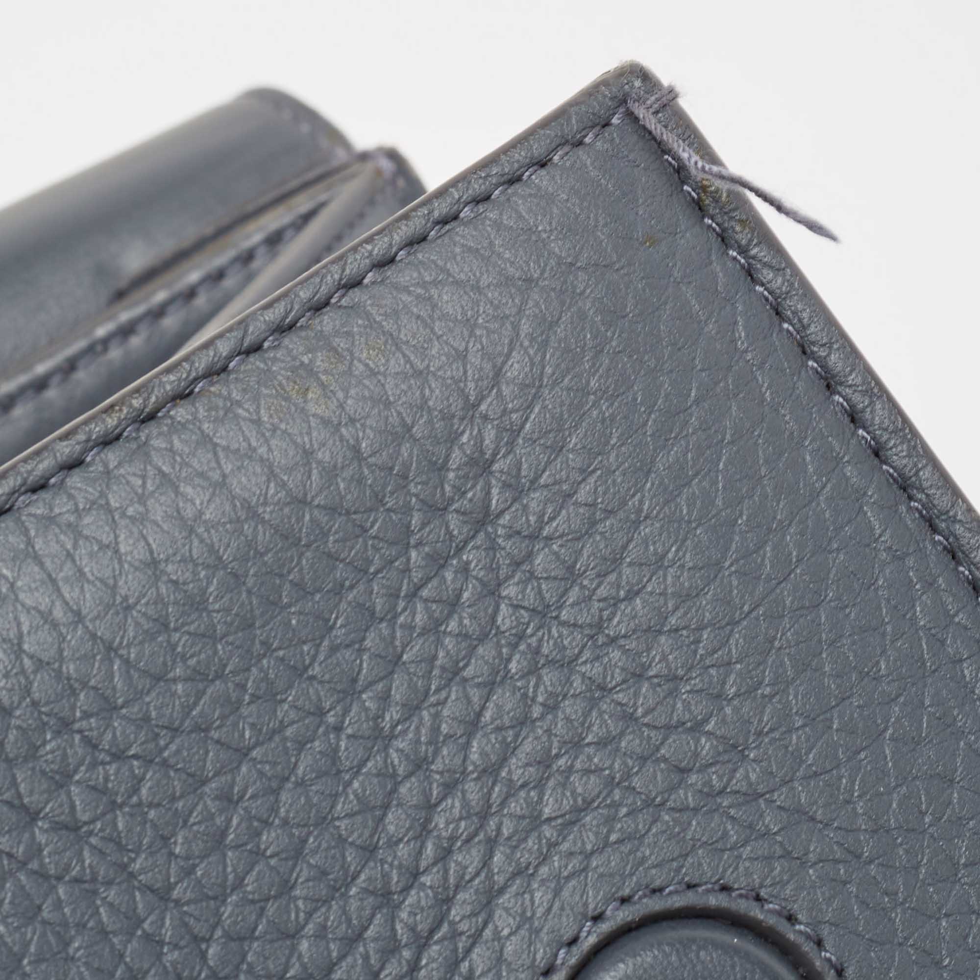 Dior Leather Large Diorever Top Handle Bag