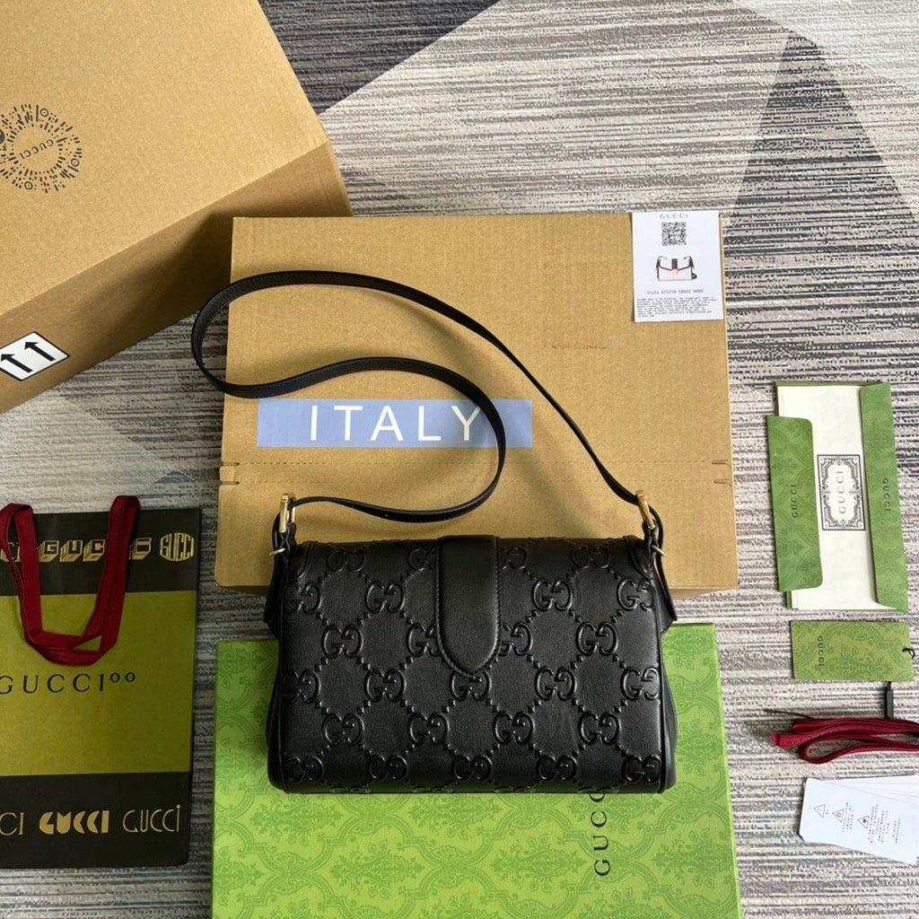 gg Small gg Top Handle Bag Black For Women, Women’s Bags 17.7in/19cm gg‎ 675791 UD9AG 1000