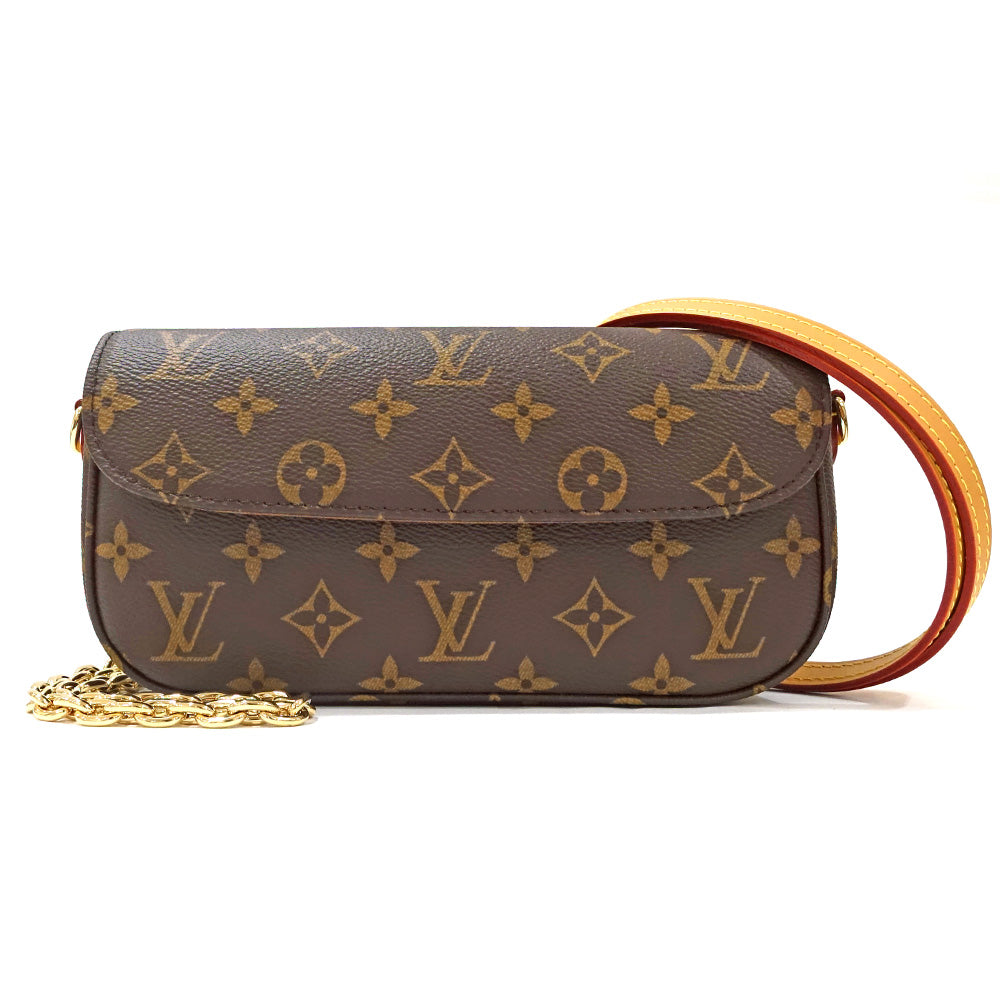 Louis Vuitton Monogram Wallet on Chain Ivy M81911 Brown Shoulder Bag 2w