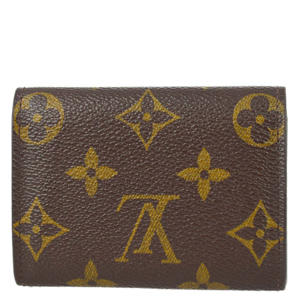 Louis Vuitton Monogram Porte Monnaie Plat Coin Case Wallet M61930