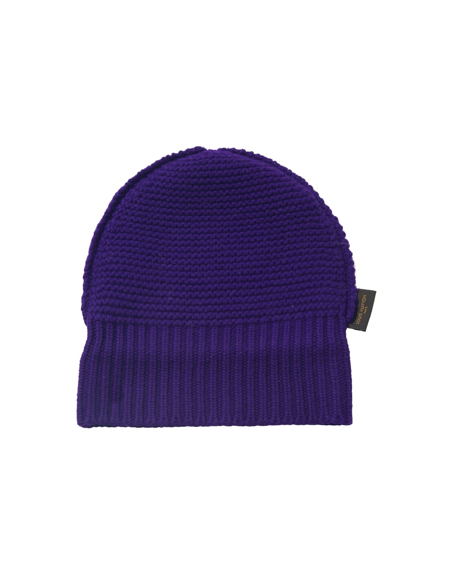 Louis Vuitton Constance Knit Bonnet in Purple Wool
