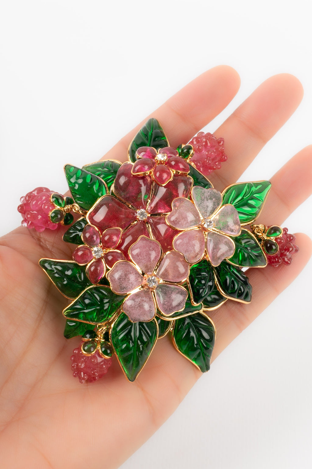Broche pendentif Augustine