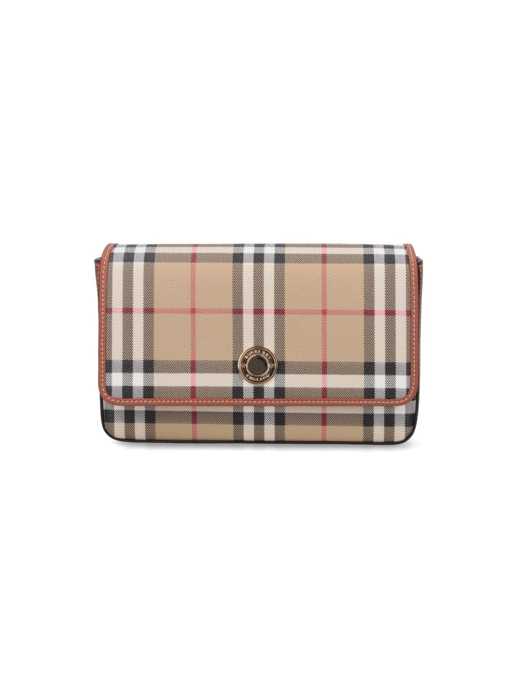 Burberry Women Check Shoulder Bag