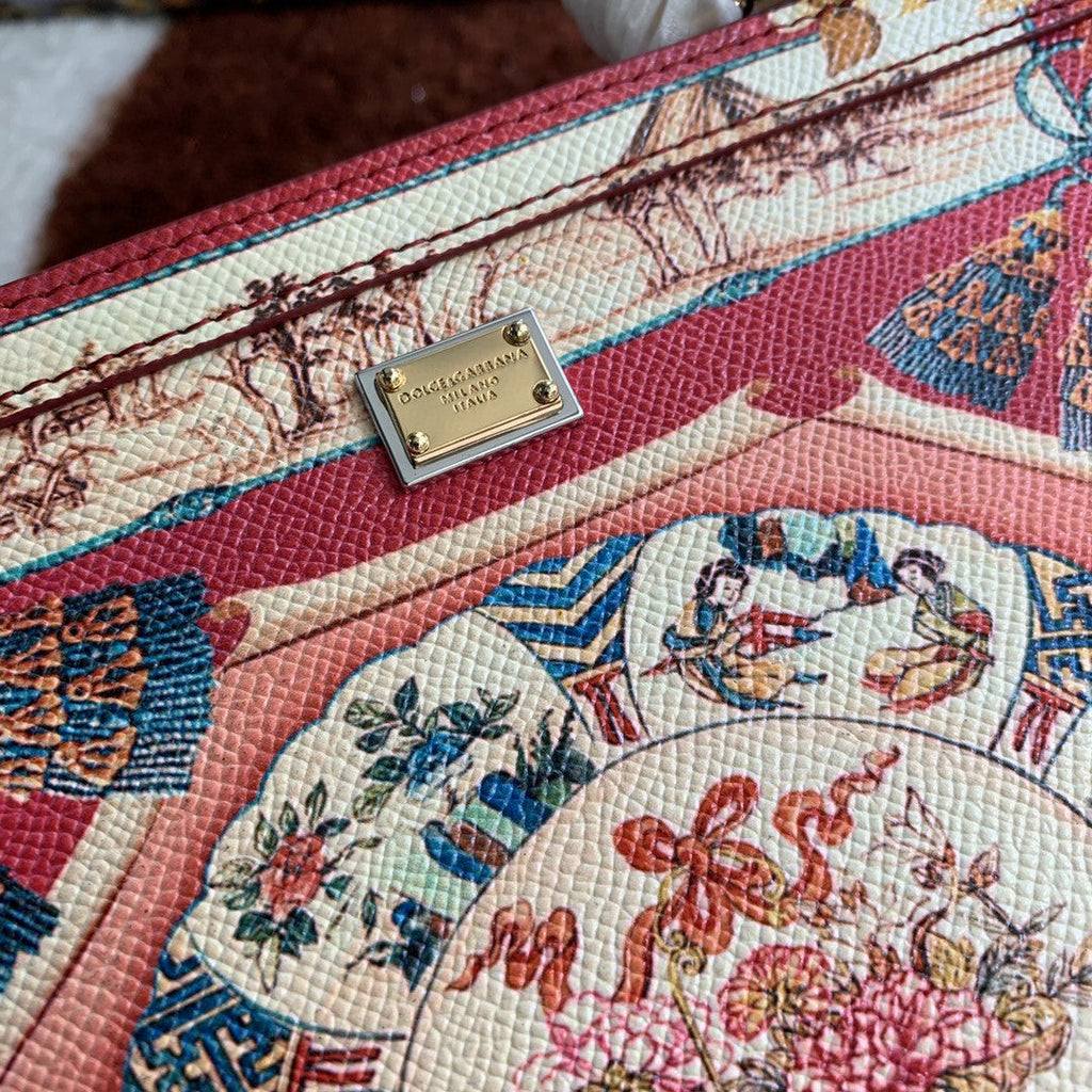 GLAMI MeGLAMIum Sicily Handbag Unique Print Motifs Muticolour For Women 10.2in/26cm GLAMI