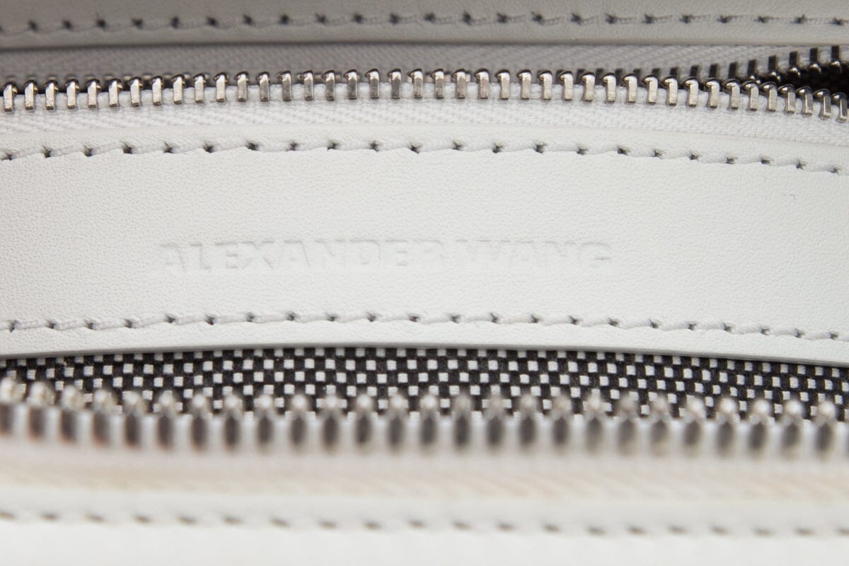 Alexander Wang White Leather Handbag
