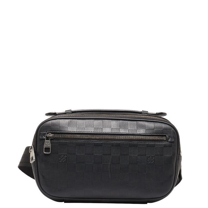 Louis Vuitton Damier Ambrel Body Bag N41288 Black Onix Leather  Louis Vuitton